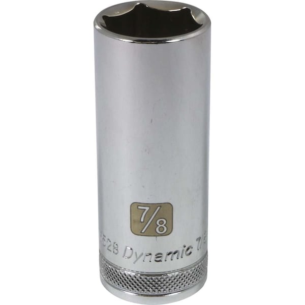 1/2" Drive, 7/8" SAE Socket, 6 Points